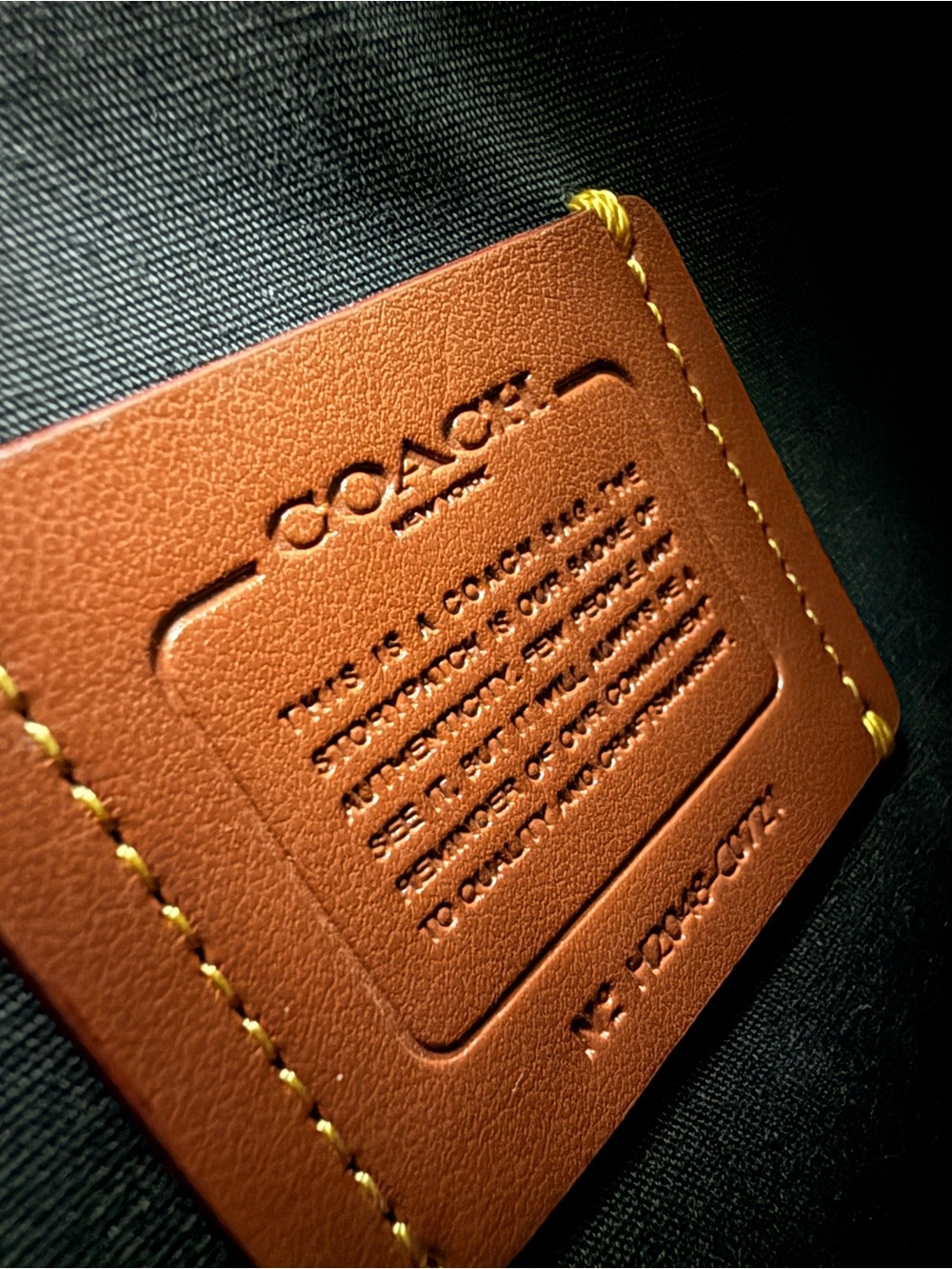 COACH Swinger Bag in Signature Jacquard - Picture 7 of 10